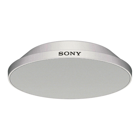Sony MAS-A100 User manual