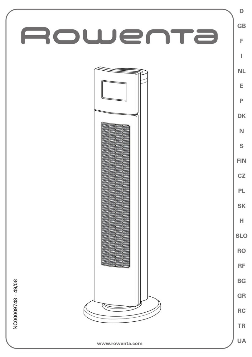 Rowenta VU6520 User manual
