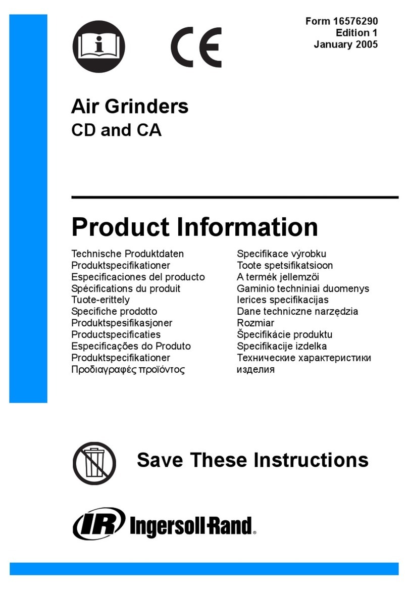 Ingersoll-Rand CD Series User manual