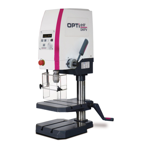 Optimum DX17V operating manual