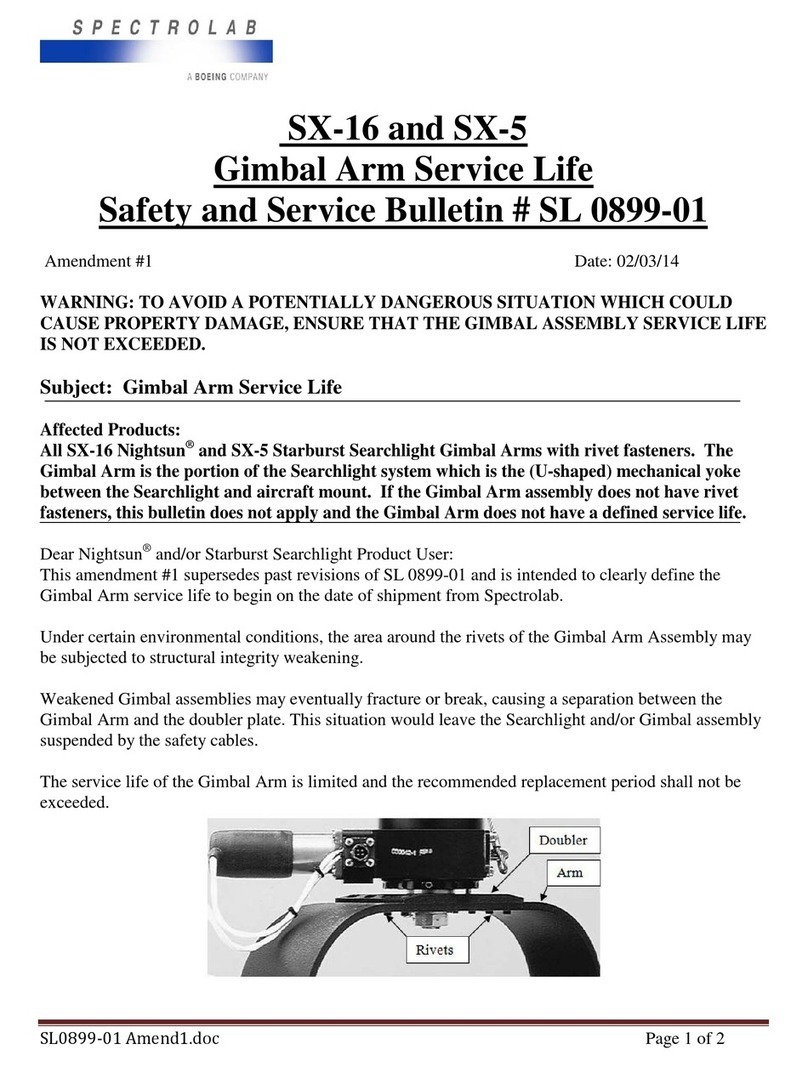 Boeing SPECTROLAB SX-16 Nightsun Reference manual