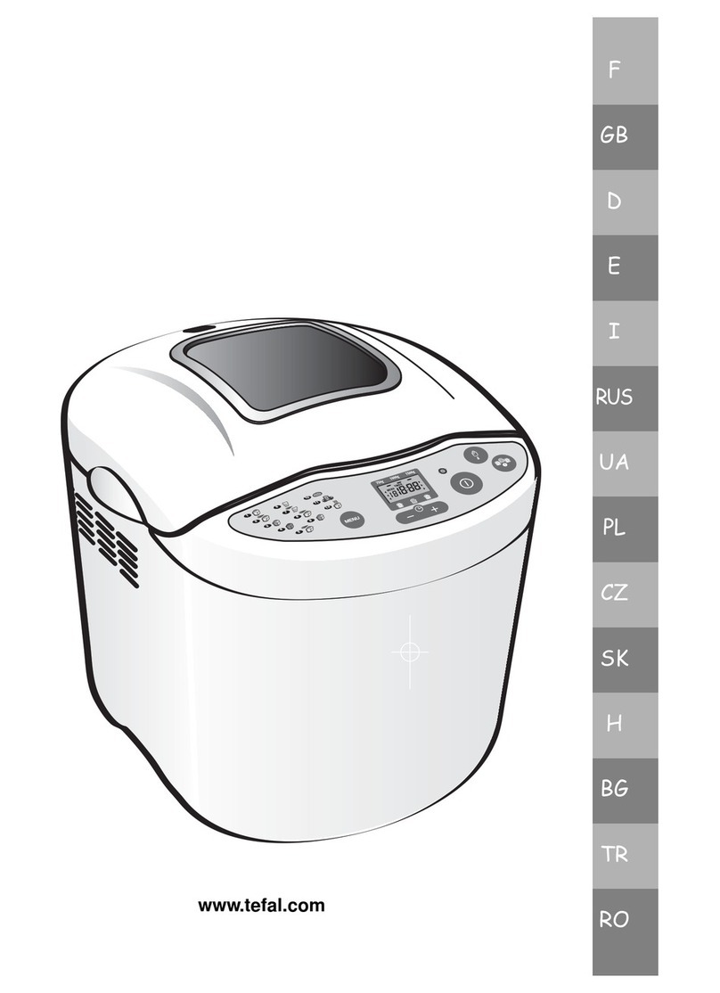 TEFAL OW2000 User manual