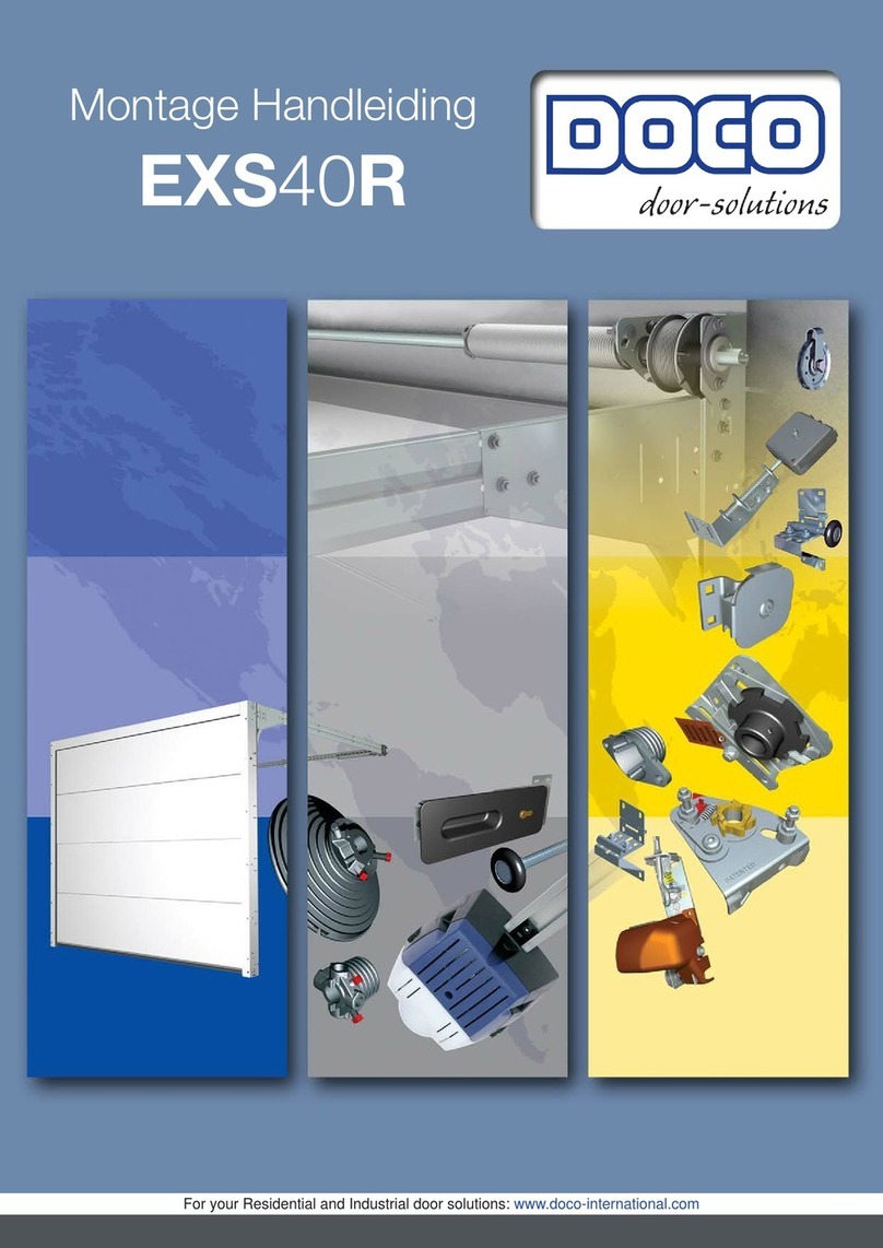 Doco EXS40R instruction manual Doco EXS40R instruction manual
