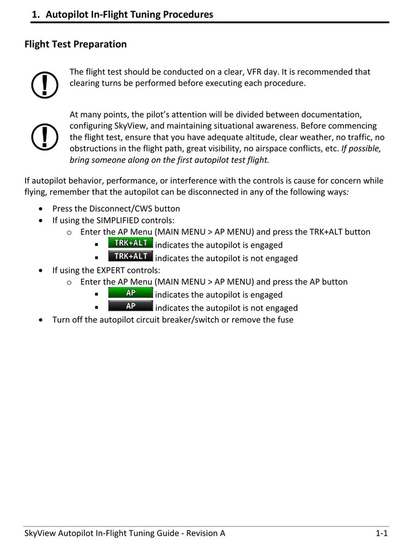 Dynon Avionics SkyView Quick start guide
