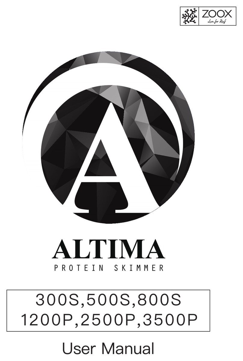 Zoox Altima Series user manual
