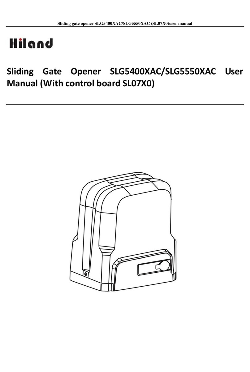 Hiland SLG5400XAC user manual