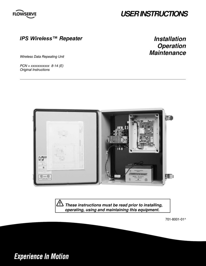 Flowserve IPS Wireless User instructions