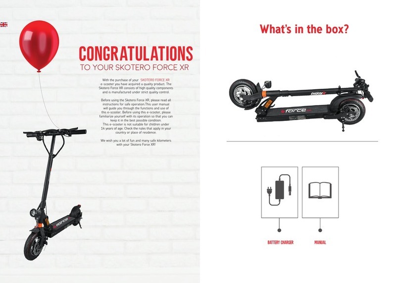 Skotero FORCE XR manual