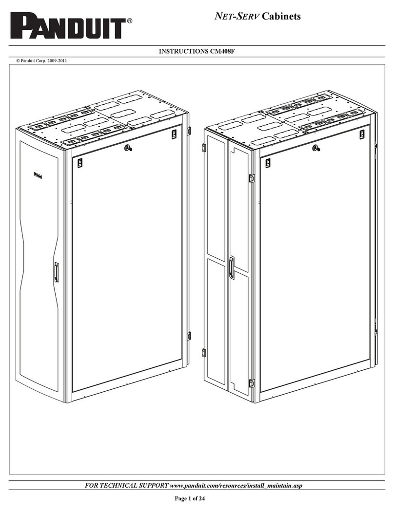 Panduit NET-SERV Series instructions