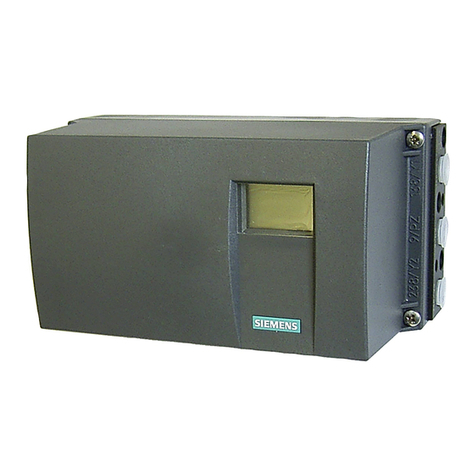 Siemens SIPART PS2 User manual
