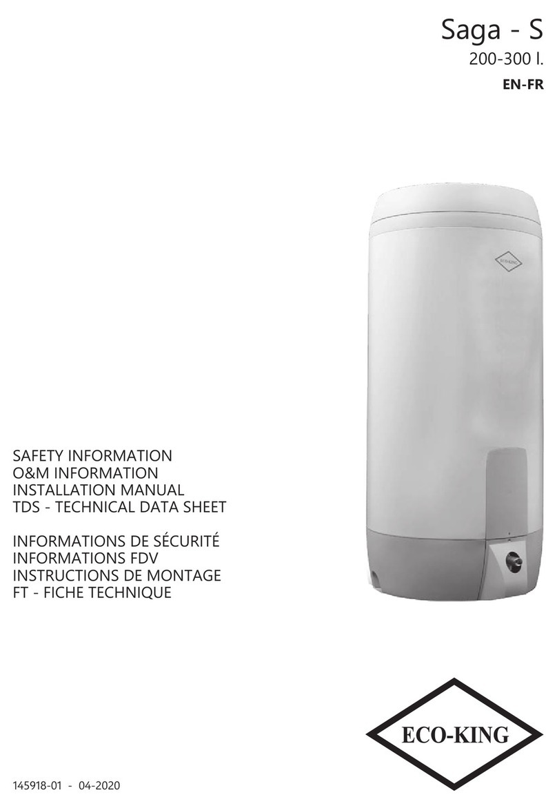 Eco-King Saga - S Series installation manual Eco-King Saga - S Series installation manual