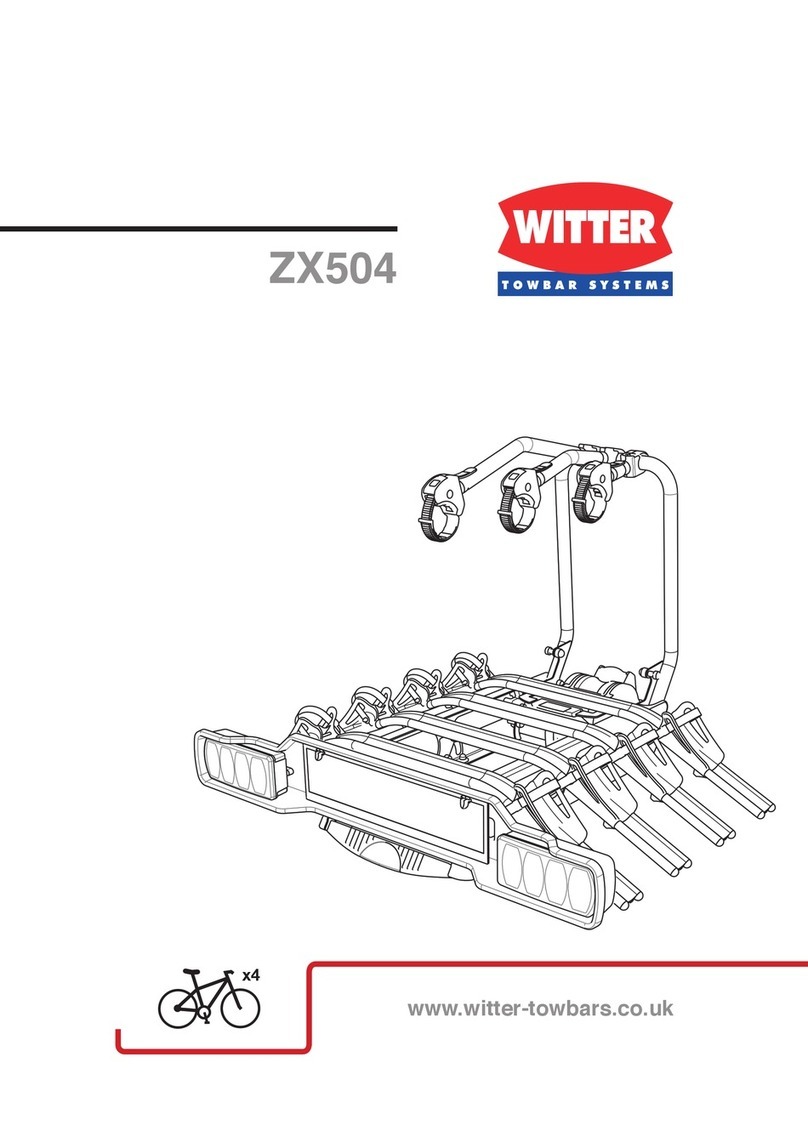 Witter Towbar Systems ZX504 User manual