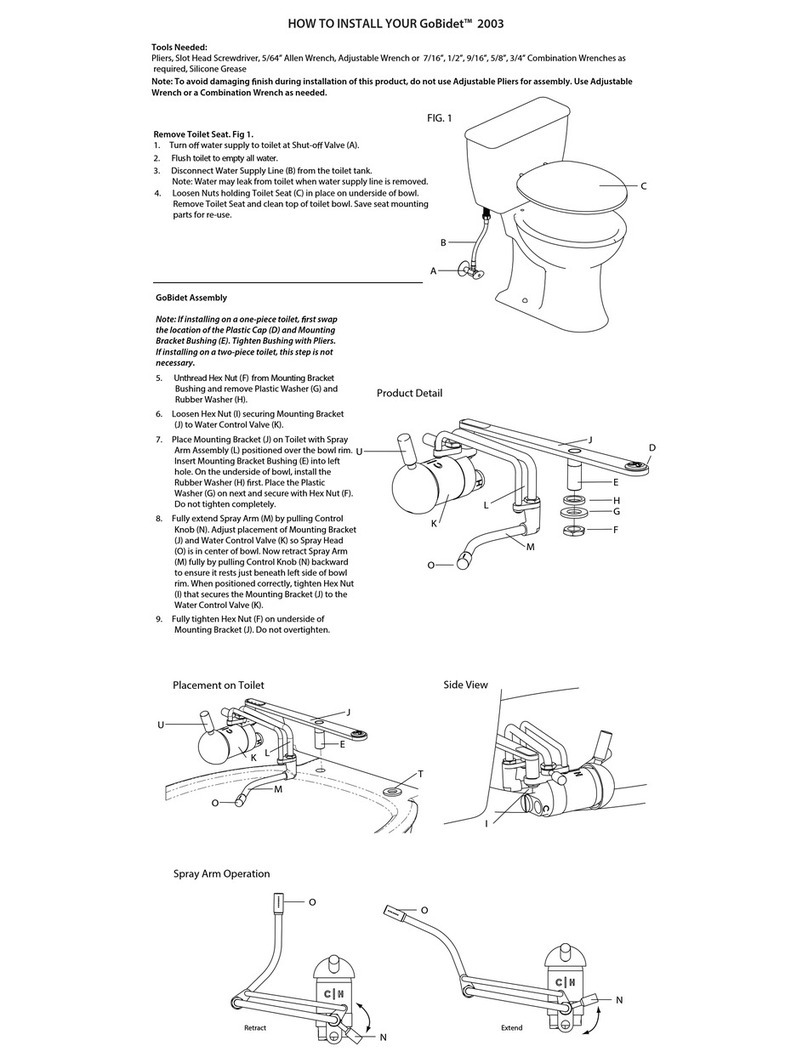 GoBidet 2003 How to install