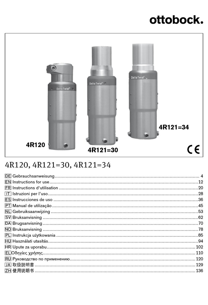 Otto Bock 4R120 Instructions for use