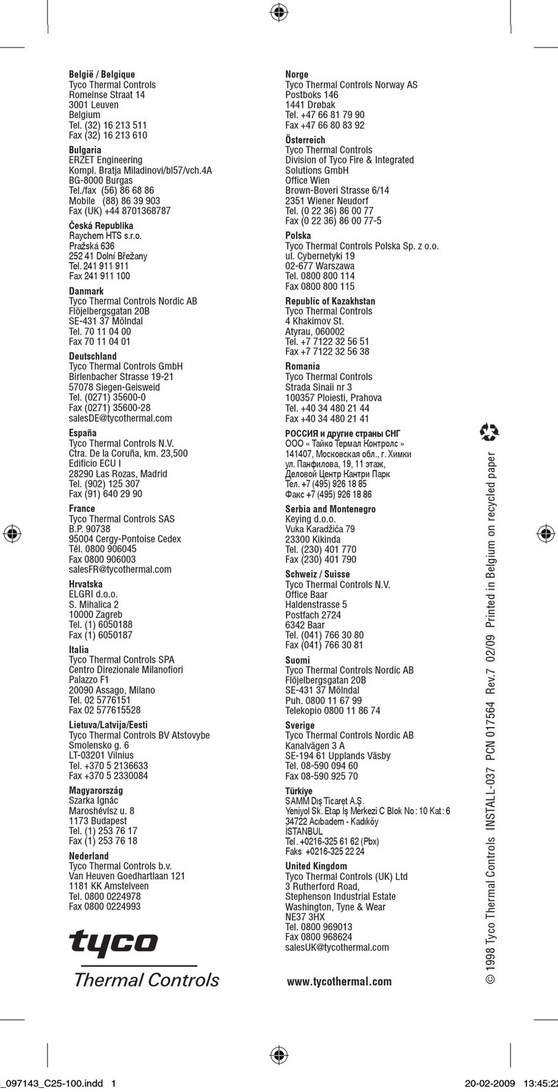 Raychem C25-100 manual