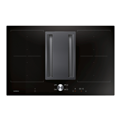 Gaggenau CV 281 instruction manual