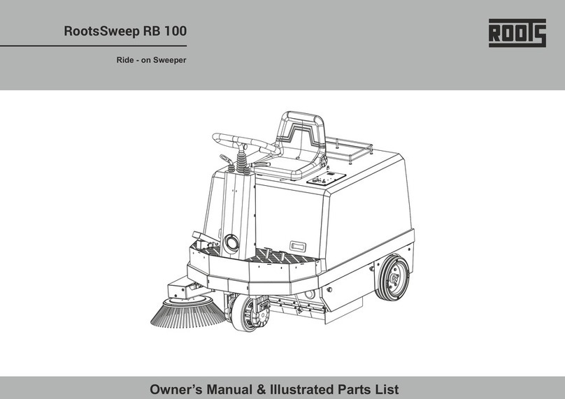 ROOTS RootsSweep RB100 owner's manual