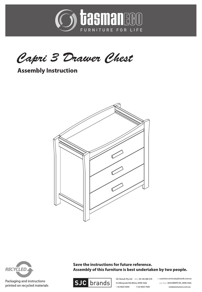 SJC brands tasman eco Capri Assembly instruction
