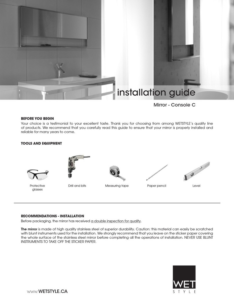 Wetstyle C Series User manual