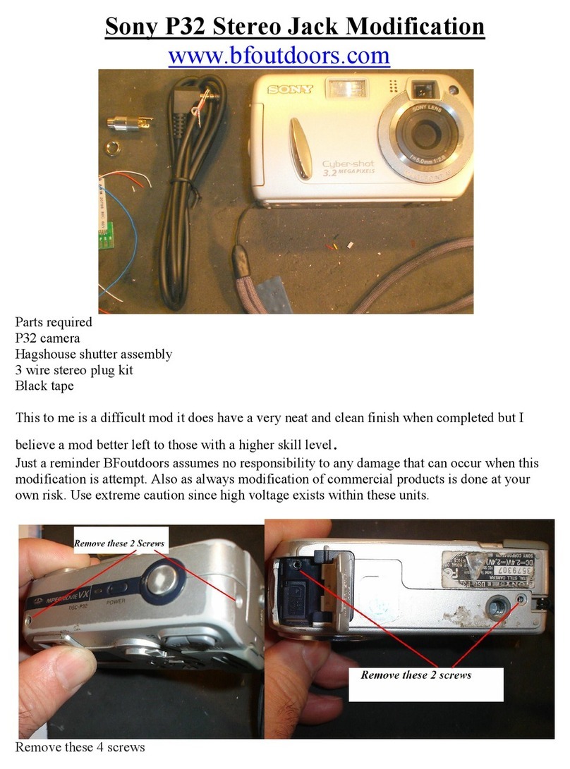 Sony Cyber-Shot DSC-P32 User manual