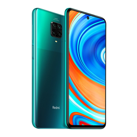Xiaomi Redmi Note 9 Pro User manual Xiaomi Redmi Note 9 Pro User manual