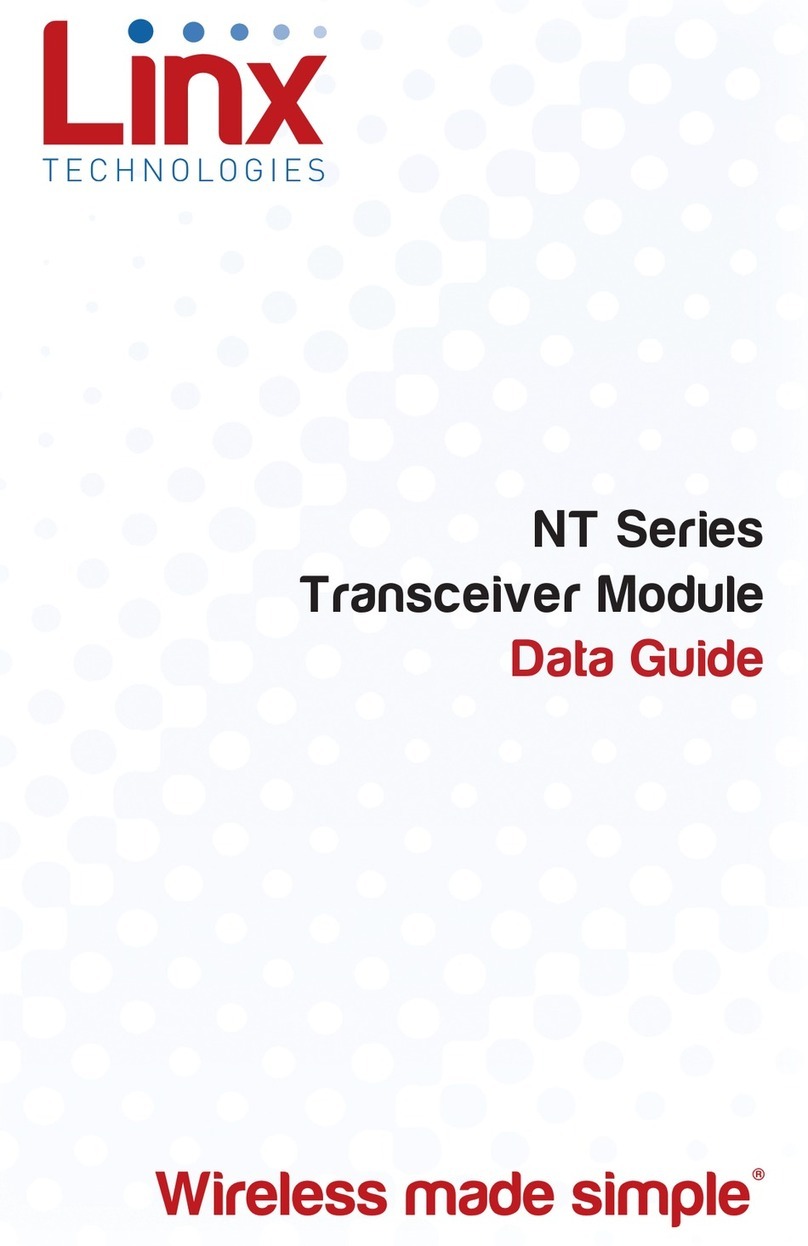 Linx NT Series Data guide
