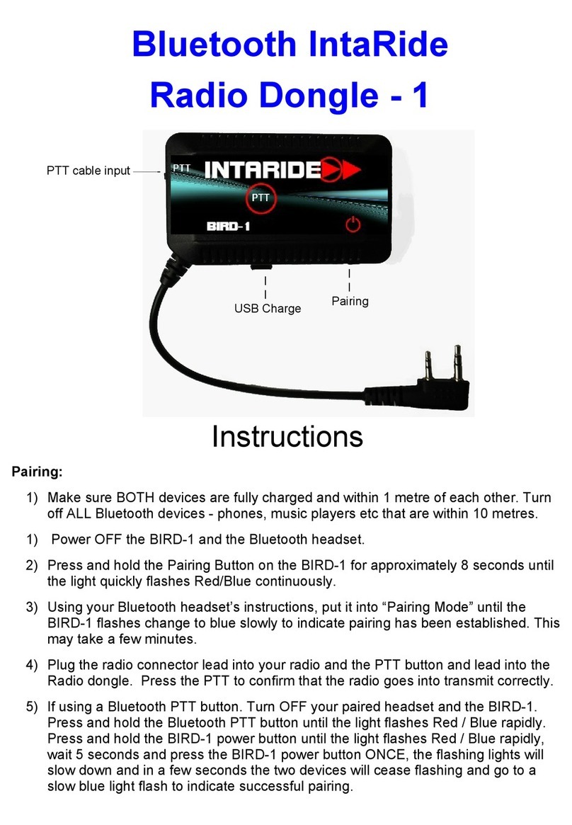 Intaride BIRD-1 instructions