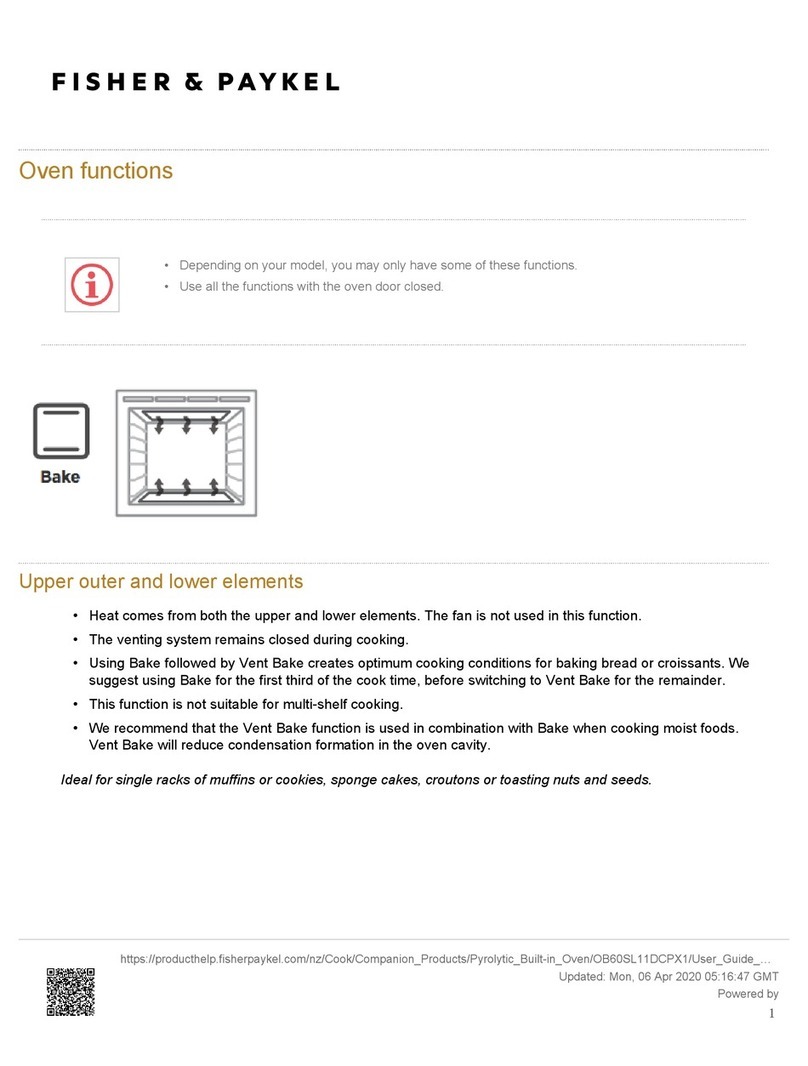 Fisher & Paykel OB60SL11DCPX1 manual Fisher & Paykel OB60SL11DCPX1 manual