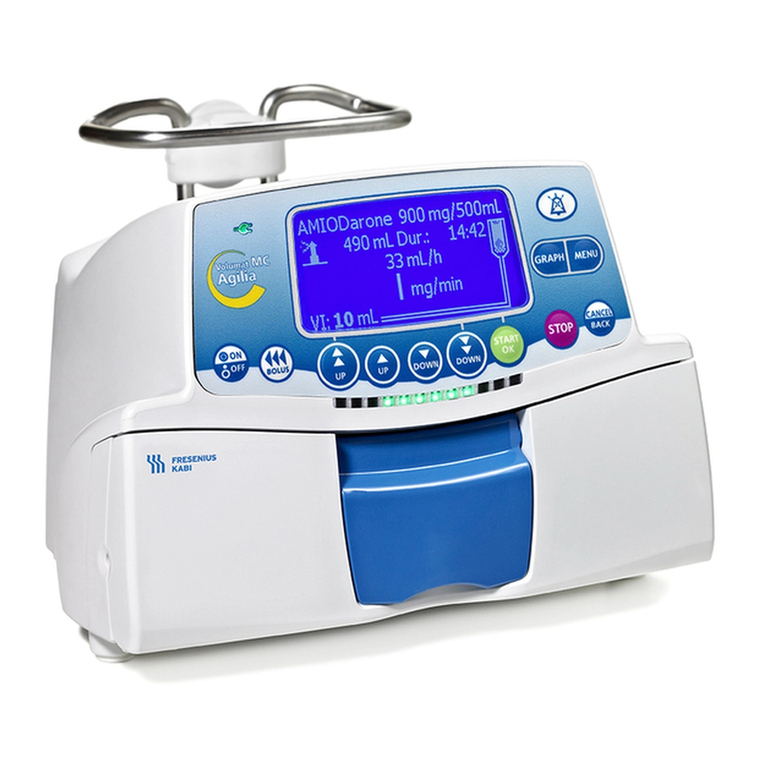 Fresenius Kabi Volumat MC Agilia User manual