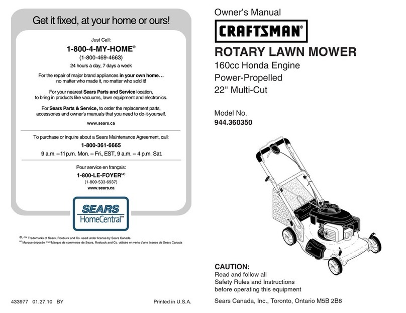 Sears Craftsman 944.360350 owner's manual