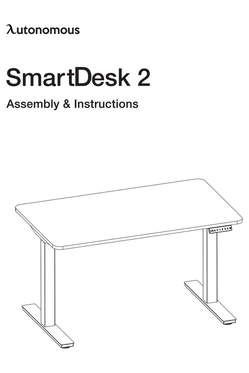 Autonomous Smartdesk 2 User manual