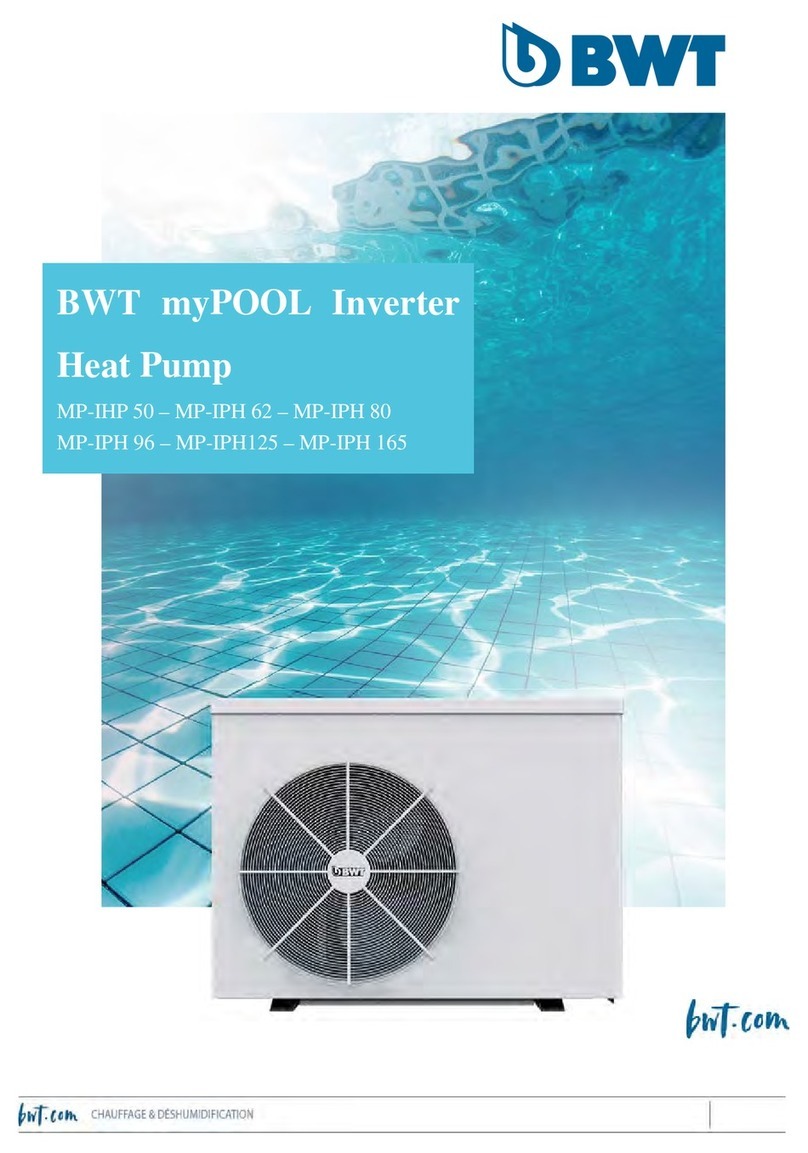 BWT myPOOL MP-IPH 50 User manual