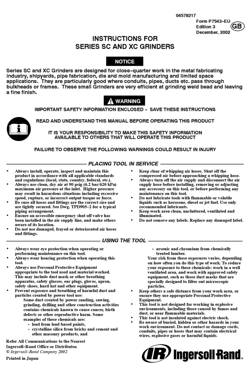 Ingersoll-Rand SC Series instructions