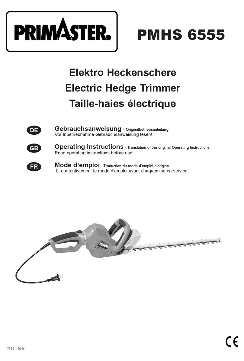 PrimAster PMHS 6555 operating instructions