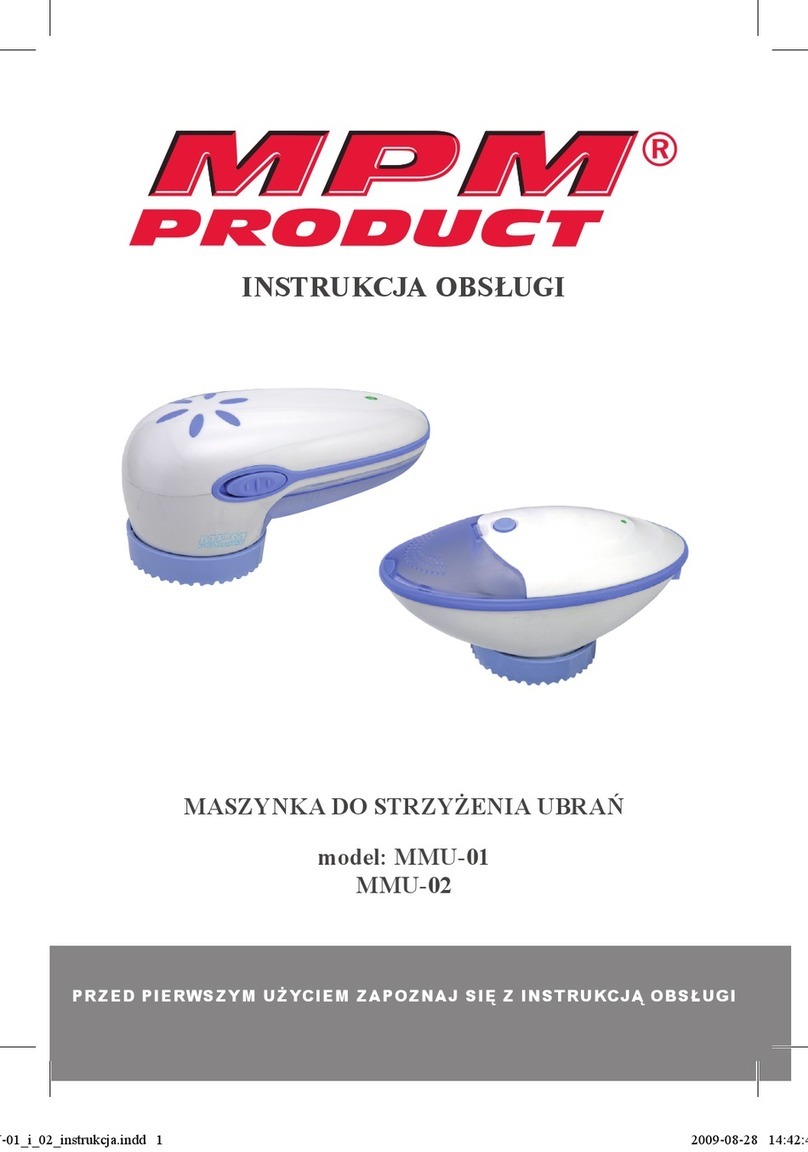 MPM MMU-01 user manual