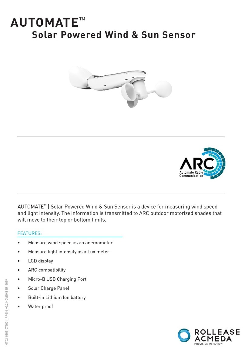 rollease acmeda AUTOMATE Installation manual