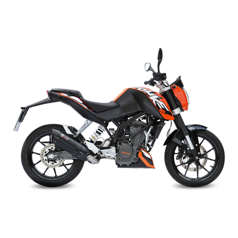 KTM 125 Duke EU 2015 Setup instructions