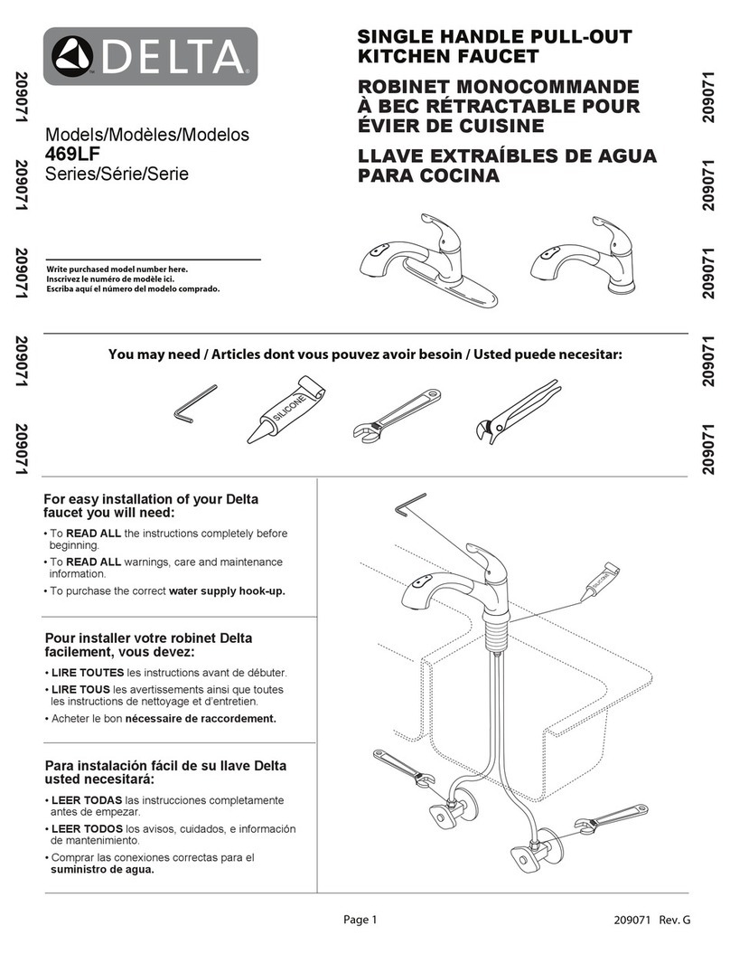 Delta 469LF User manual