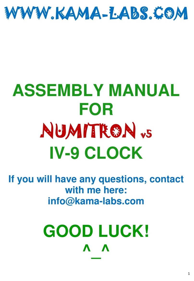 KAMA-LABS NUMITRON v5 Assembly manual