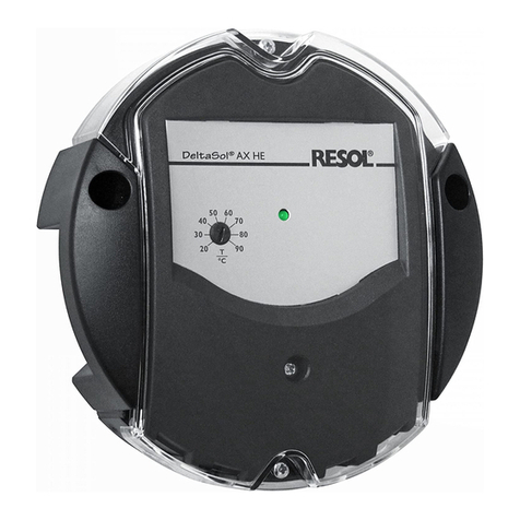 Resol DeltaSol AX HE manual