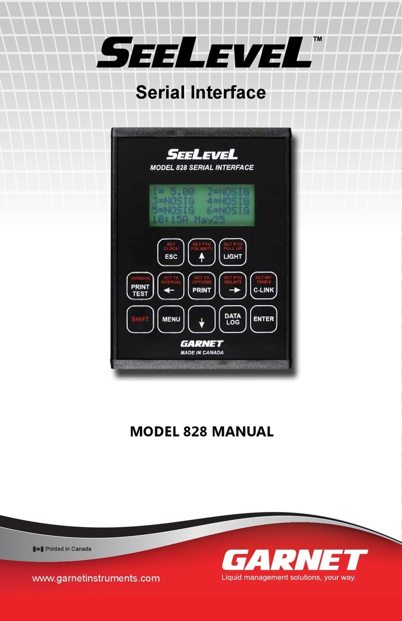 Garnet SEELEVEL 828 manual