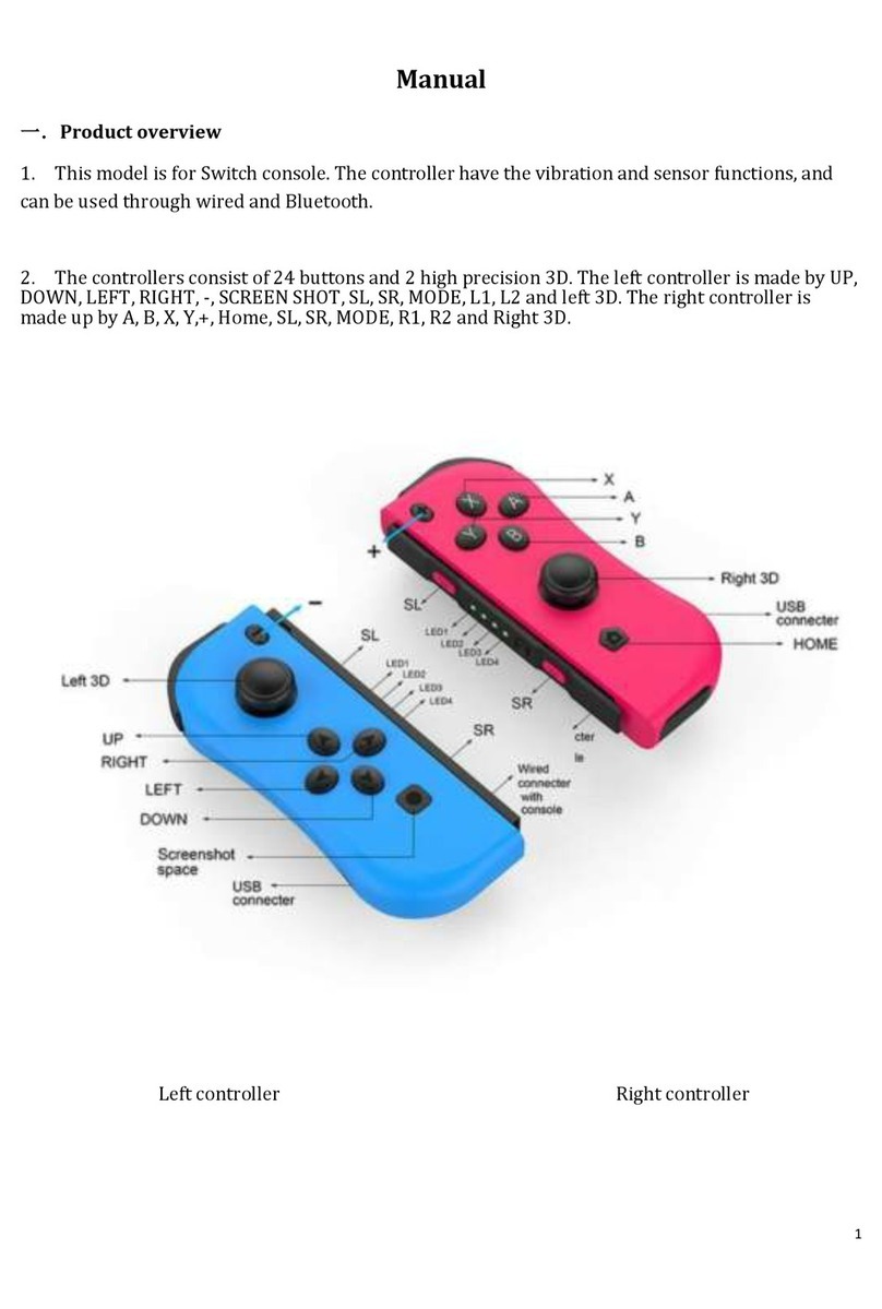 Mojo Joy-Con manual Mojo Joy-Con manual