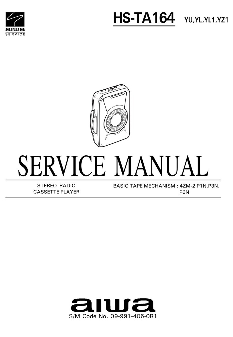 Aiwa HS-TA164 User manual