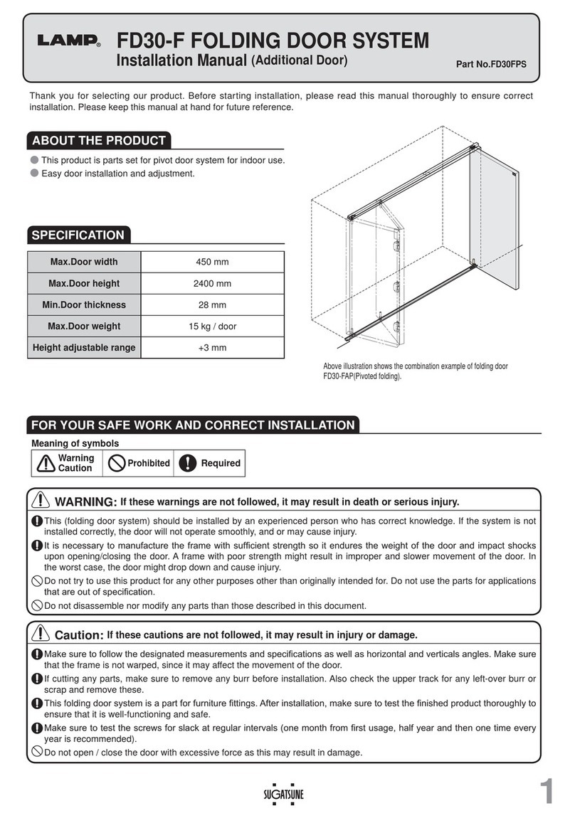 Lamp FD30-F installation manual
