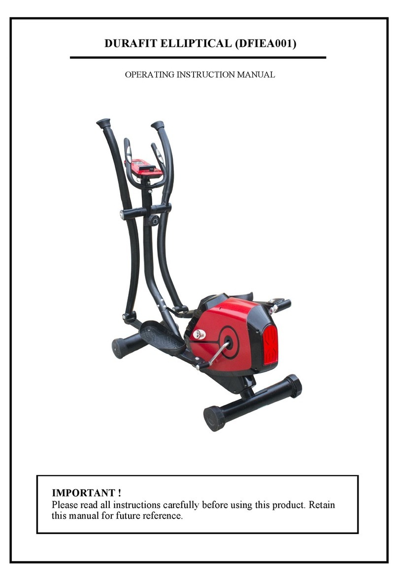 Durafit DFIEA001 Operating instructions manual