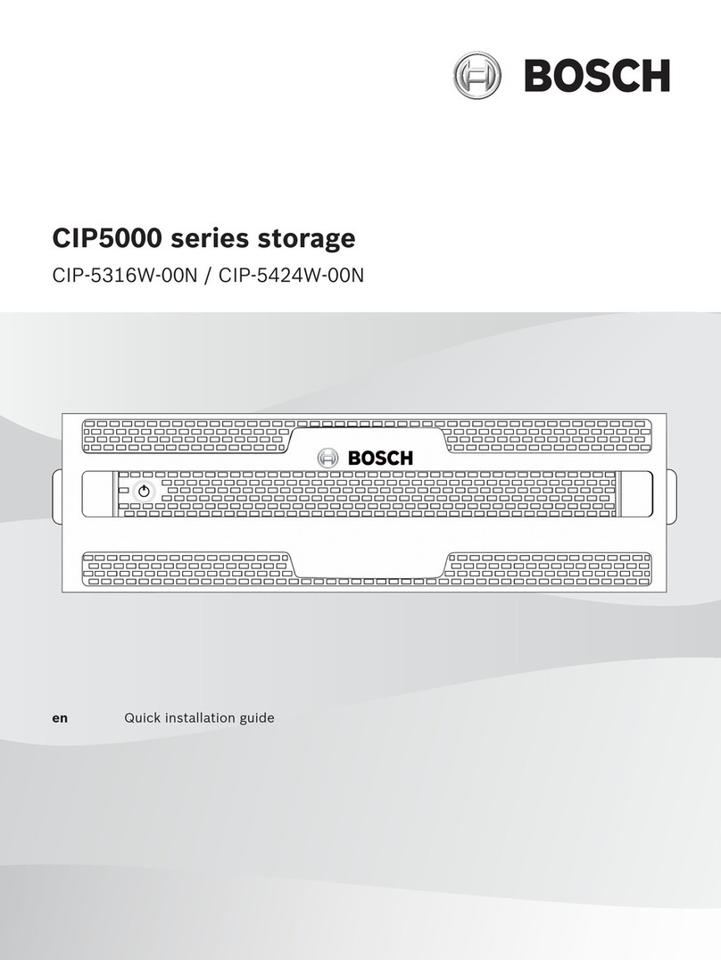 Bosch CIP5000 Series User manual