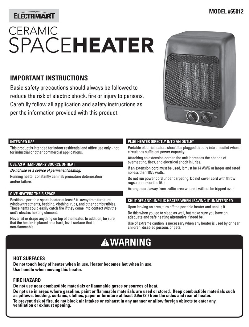 ELECTRIMART 65012 manual