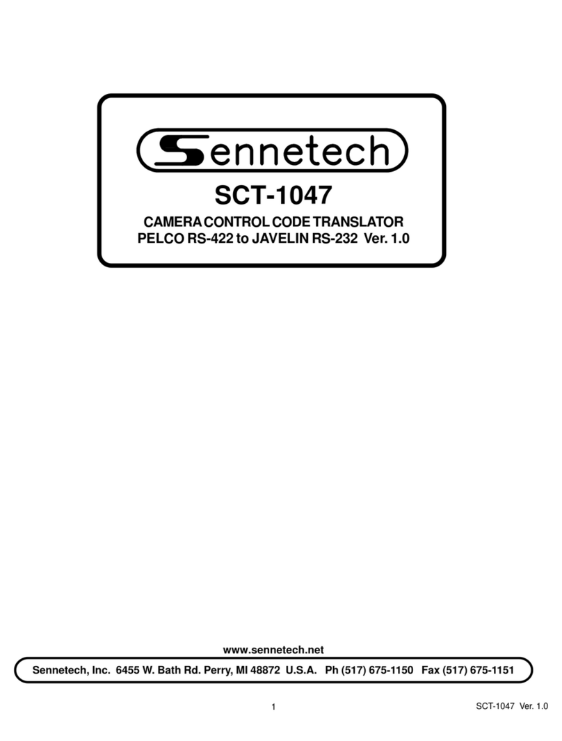 Sennetech SCT-1047 manual