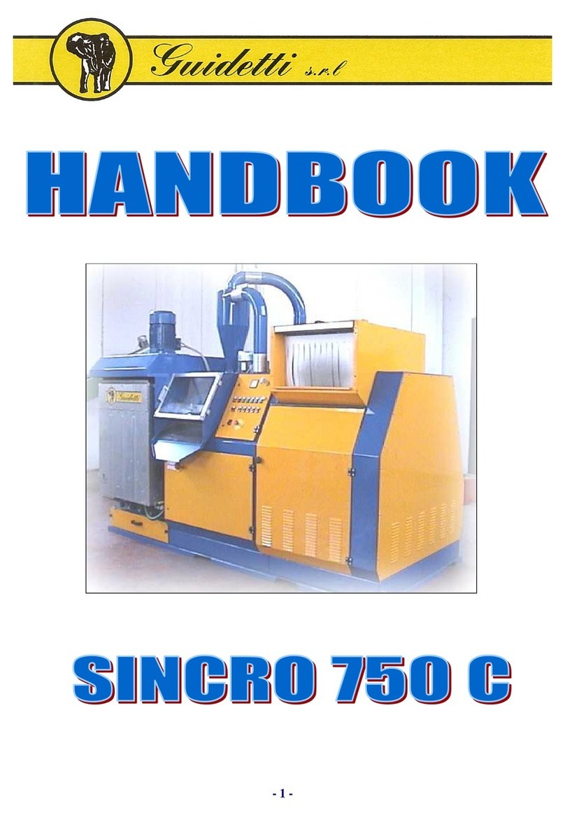 Guidetti SINCRO 750 C Handbook Guidetti SINCRO 750 C Handbook