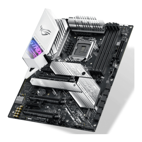 Asus ROG STRIX Z490-A GAMING User manual Asus ROG STRIX Z490-A GAMING User manual